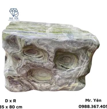 Bàn ghế đá tự nhiên Yên Bái